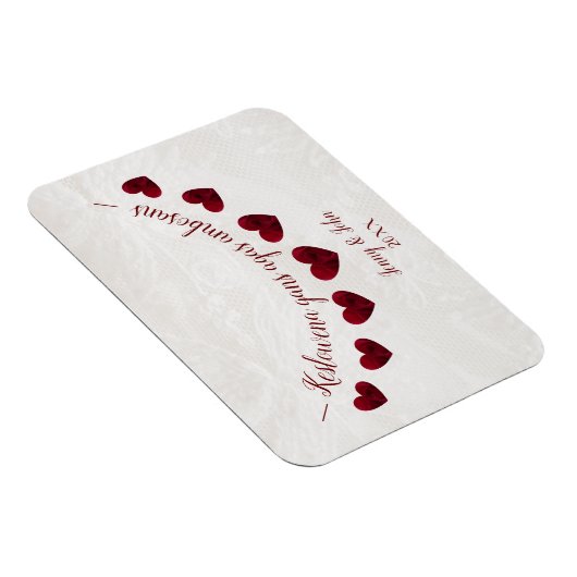 Cornish language Herzlichen Glückwunsch Verlobung  Magnet (Rechte Seite)