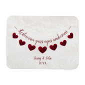 Cornish language Herzlichen Glückwunsch Verlobung  Magnet (Horizontal)