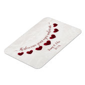 Cornish language Herzlichen Glückwunsch Verlobung  Magnet (Linke Seite)