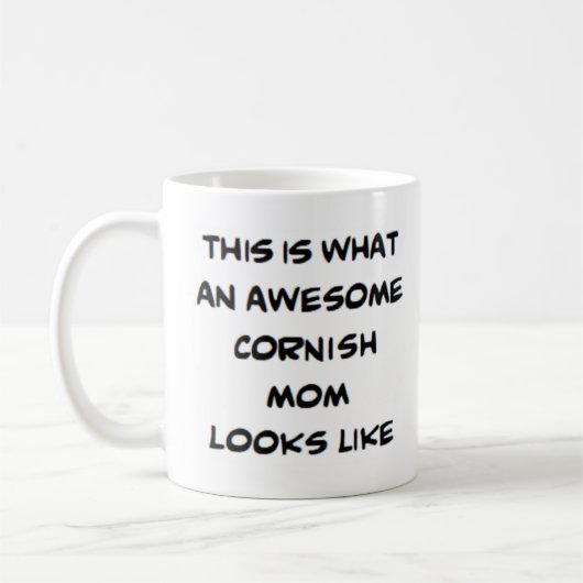 Cornish mum, großartig kaffeetasse (Links)