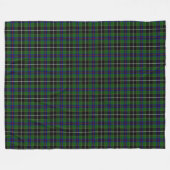 Cornish National Jagd Tartan Fleecedecke (Vorderseite (Horizontal))