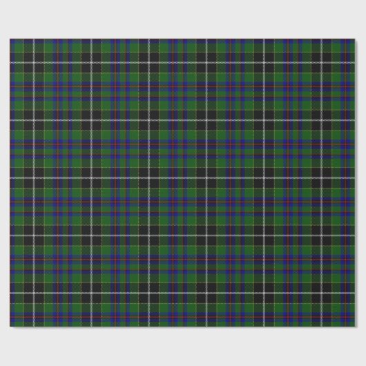 Cornish National Jagd Tartan Geschenkpapier (Flach)