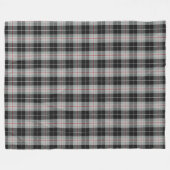 Cornish National St Piran Dress Tartan Fleecedecke (Vorderseite (Horizontal))
