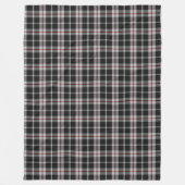 Cornish National St Piran Tartan Fleecedecke (Vorderseite)