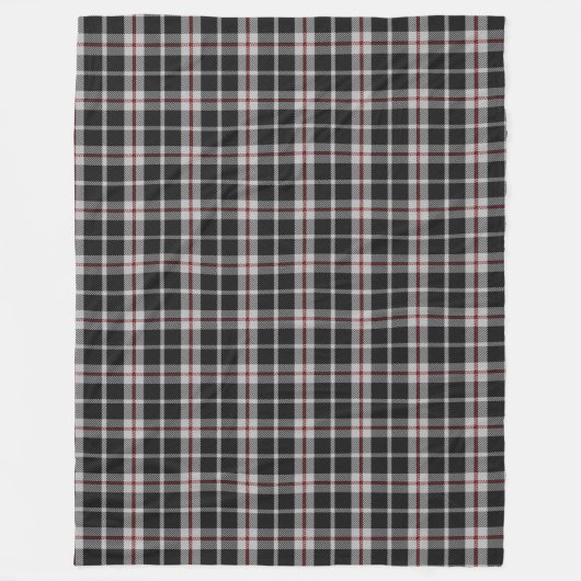 Cornish National St Piran Tartan Fleecedecke (Vorderseite)
