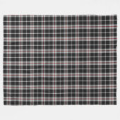 Cornish National St Piran Tartan Fleecedecke (Vorderseite (Horizontal))