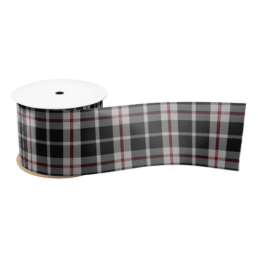 Cornish National St Piran Tartan Satinband (Spule)