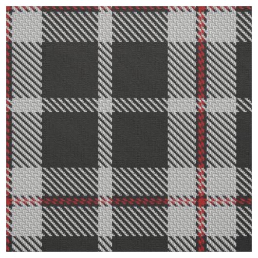 Cornish National St Piran Tartan Stoff (Muster)