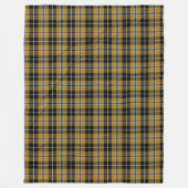 Cornish National Tartan Fleecedecke (Vorderseite)