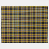 Cornish National Tartan Fleecedecke (Vorderseite (Horizontal))