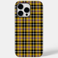 Cornish National Tartan Yellow Black Kariert