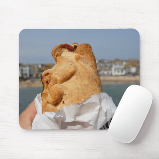 Cornish Pasty Mousepad (Mit Mouse)