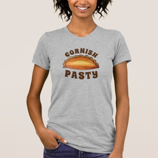 Cornish Pasty UK British Meat Pie Savory Pastry T-Shirt (Vorderseite)