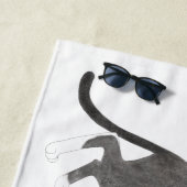 Cornish Rex Beach Handtuch (Beispiel)