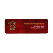 Cornish Rex Cat Breed Red Address (Vorne)