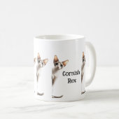 Cornish Rex Cat Kaffeetasse (VorderseiteRechts)