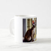 Cornish Rex Cat Kaffeetasse (Vorderseite Links)