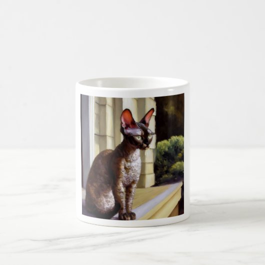 Cornish Rex Cat Kaffeetasse (Mittel)