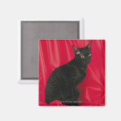 Cornish Rex Cat Magnet (Vorderseite/Rückseite)