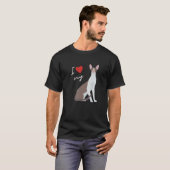 Cornish Rex Cat Mama für Katze T-Shirt (Vorne ganz)