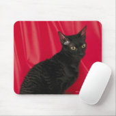 Cornish Rex Cat Mousepad (Mit Mouse)
