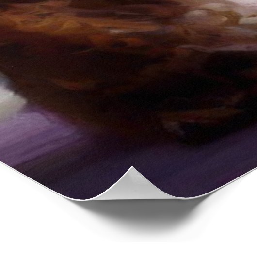 Cornish Rex Cat Poster (Ecke)