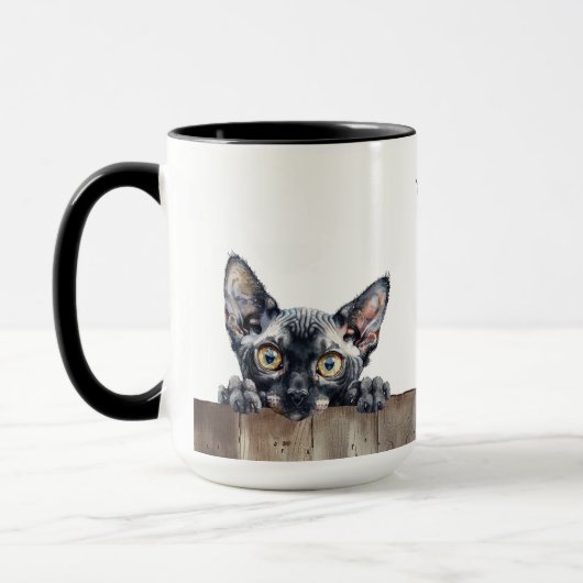 Cornish Rex Cat Tasse (Links)