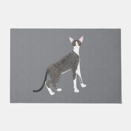 Cornish Rex Doormat Fußmatte (Vorderseite)