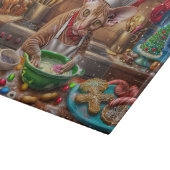 Cornish Rex Holiday Baking: Feierliche Weihnachten Schneidebrett (Ecke)