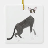 Cornish Rex Ornament (Vorderseite)
