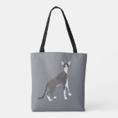 Cornish Rex Tote Bag Tasche (Rückseite)