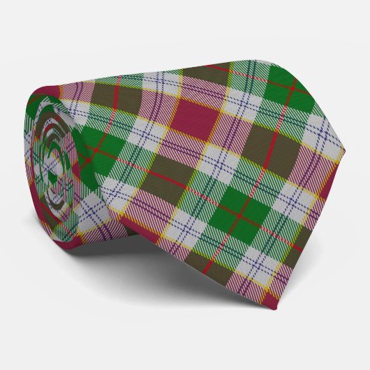 Cornish - Rosevear Tartan Krawatte (Gerollt)