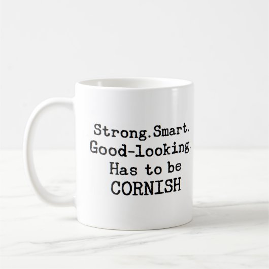 cornish strong kaffeetasse (Links)