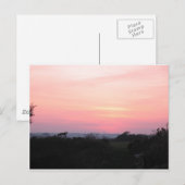 Cornish Sunset Postcard (5983) Postkarte (Vorne/Hinten)