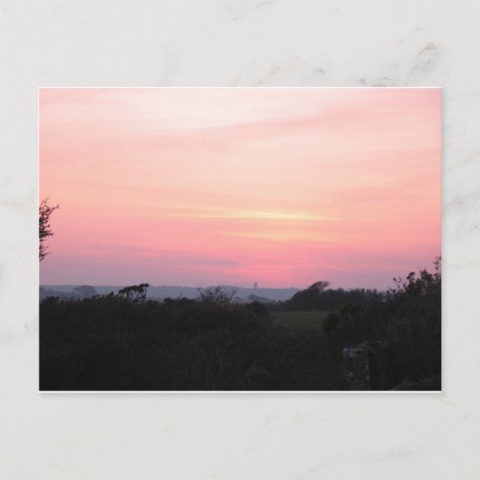 Cornish Sunset Postcard (5983) Postkarte (Vorderseite)