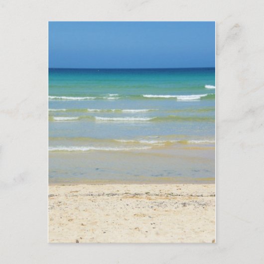 Cornish Waves Postkarte (Vorderseite)