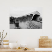 Cornish-Windsor Covered Bridge Poster (Küche)