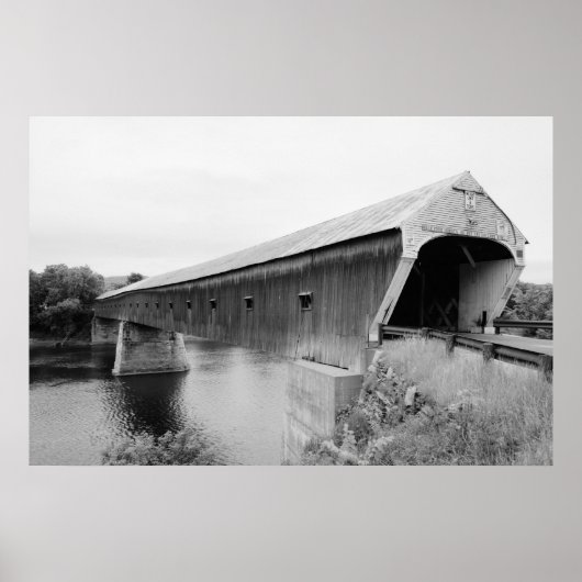 Cornish-Windsor Covered Bridge Poster (Vorne)