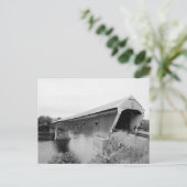 Cornish-Windsor Covered Bridge Postkarte (Stehend Vorderseite)