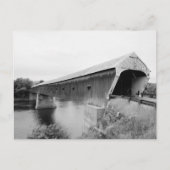 Cornish-Windsor Covered Bridge Postkarte (Vorderseite)