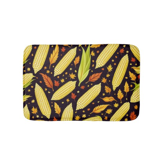 Cornmuster Ernte Tag Herbst Badematte (Vorderseite)