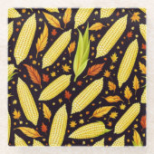 Cornmuster Ernte Tag Herbst Untersetzer (Vorderseite)