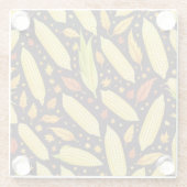 Cornmuster Ernte Tag Herbst Untersetzer (Rückseite)