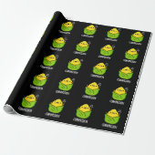 Cornpassion Funny Compassionate Mais Pun Dark BG Geschenkpapier (Ungerollt)