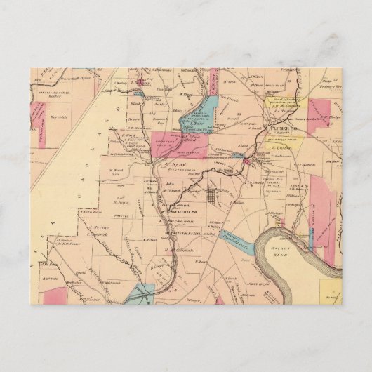 Cornplanter Township Postkarte (Vorderseite)