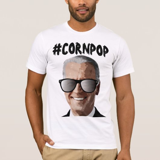 CORNPOP JOE BIDEN T - SHIRT (Vorderseite)