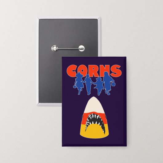 CORNS BUTTON (Vorderseite/Rückseite)