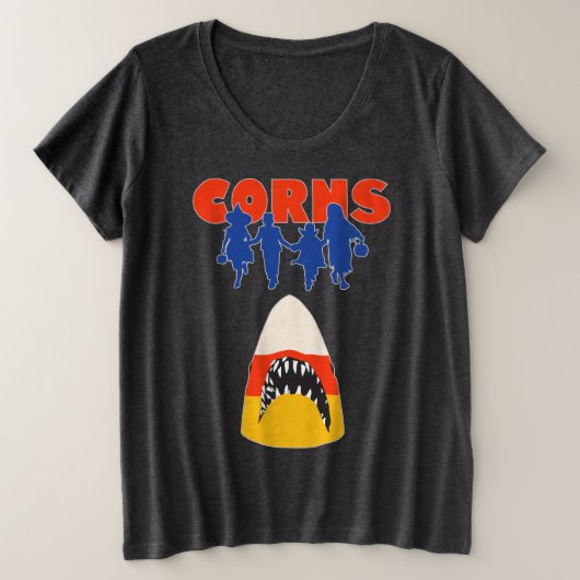 CORNS GROßE GRÖßE T-Shirt (Design vorne)