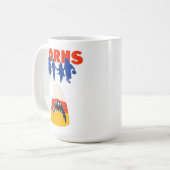 CORNS KAFFEETASSE (Vorderseite Links)