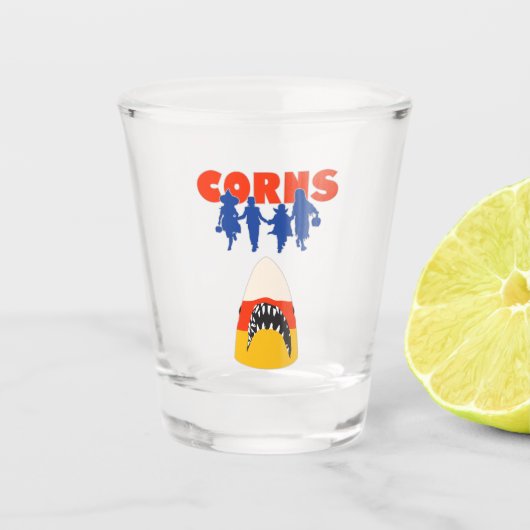 CORNS SCHNAPSGLAS (Vorderseite)
